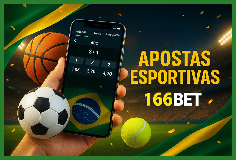 Aposte em apostas esportivas no cassino online 166BET